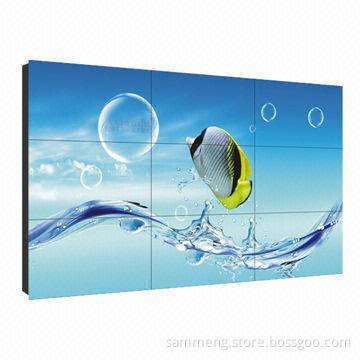 55-inch Wall-mounted Open Frame LCD Display with Full HD 1,920 x 1,080p Resolution and 5.7mm Gap